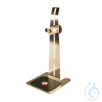 ST-P 13/320 Stainless steel plate stand with anti-slip mat made of silicone,...